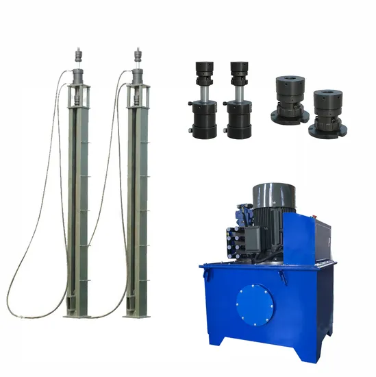 Hydraulic Tank Lifting Jacks in Stock for Vietnam Tank Construction Project