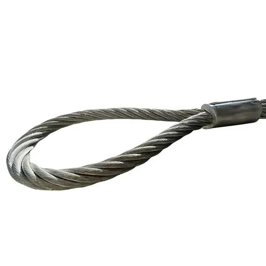 Anti-Torsion Round Cardboard Custom Large Wire Rope Slings
