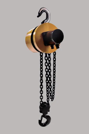 Heavy-Duty 3 Ton Chain Hoist for Underground Mining Applications