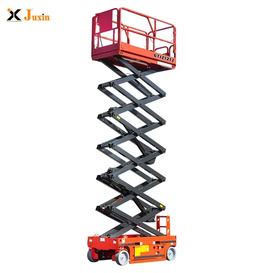 Portable Extendable Platform Self-Propelled Electric Hydraulic Scissor Lift for Construction