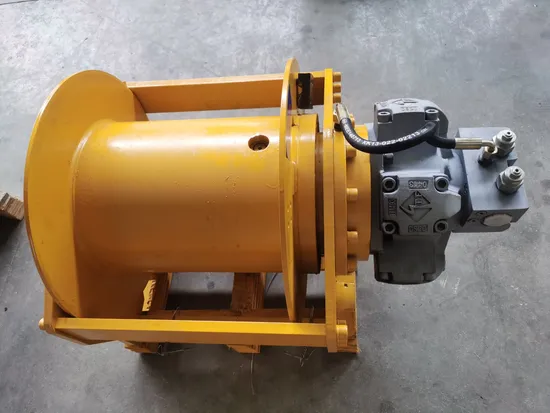 High Speed 5 Ton Hydraulic Truck Winch with Orbit or Five Star Hydraulic Motor