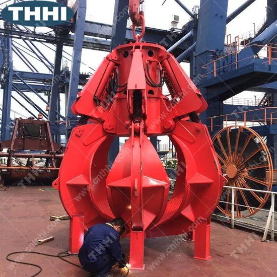 Hydraulic Orange Peel Grab for Metal Scrap