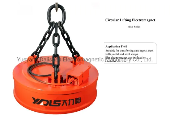 Complete Set of High Frequency Lifting Magnet for Steel Scraps MW5-70L/1