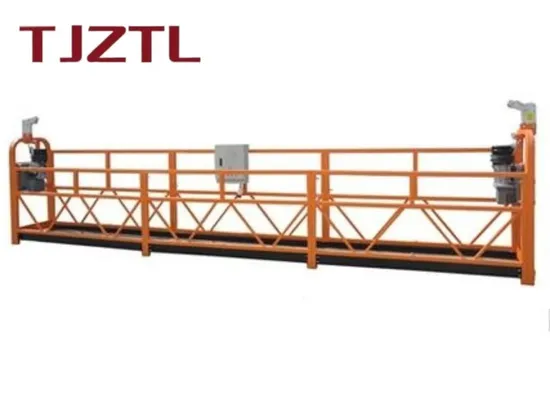 Zlp800 Galvanized Electric Working Platform/Mobile Industrial Suspended Platform