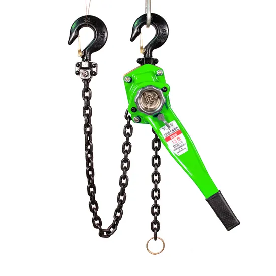 Cheaper Manual Lever Chain Hoist Load Capacity 3000kg Lifting 1.5 Meters