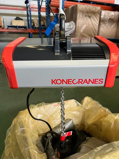 500kg 0.75kw Motor European Hand Control Electric Chain Hoist