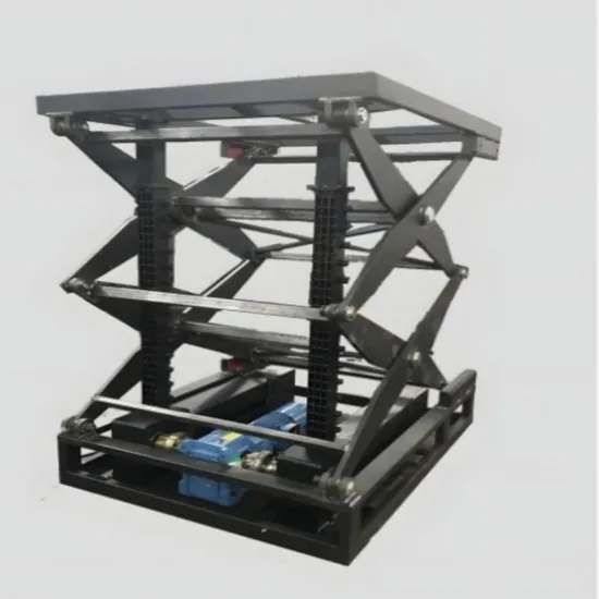 Efficient Operations Lift: Heavy Duty Scissor Type Lifting for Stability