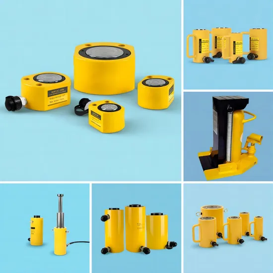 Wholesale Price OEM Manufacturer Customized Double Acting Hydraulic RAM Cylinders Agricultural Machinery Oil Cylinder Hydraulic Cylinder Jack Factory