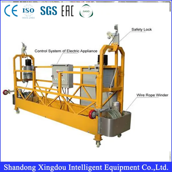 Zlp 630 Aluminum Stage Suspended Window Cleaning Platform