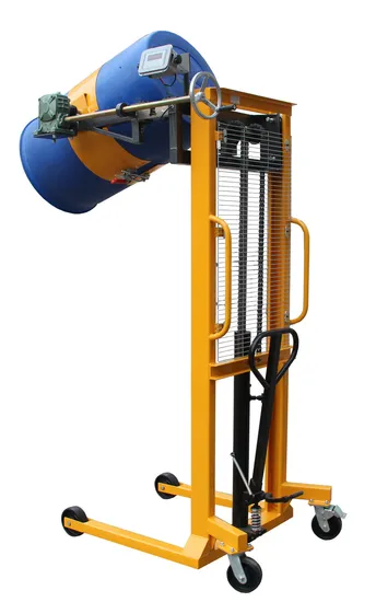 Electric Oil Drum Stacker Handling Equipment Electric Oil Drum Truck