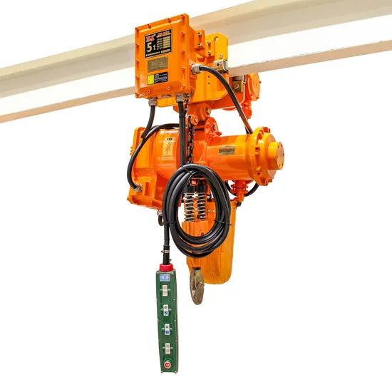 5ton Electric Chain Block Hoist Heavy Duty Engine Hoist for Crane