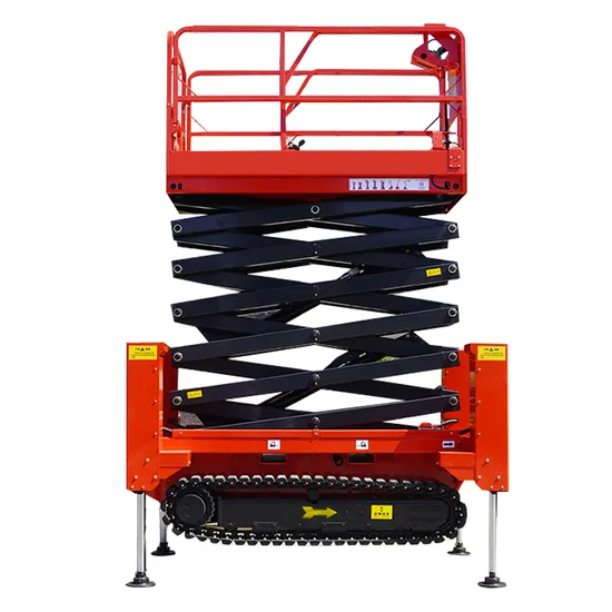 Four Wheel Mobile Lifting Platform with a Wide Operating Table Lift