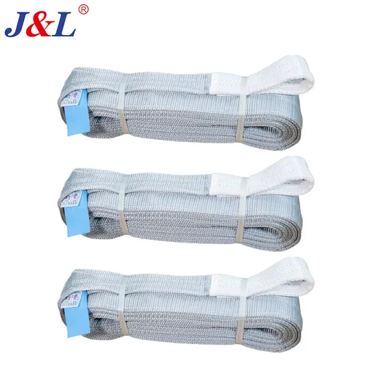 Juli 1~20t Polyester Crane Belt Webbing Sling Lifting Strap for Transportation