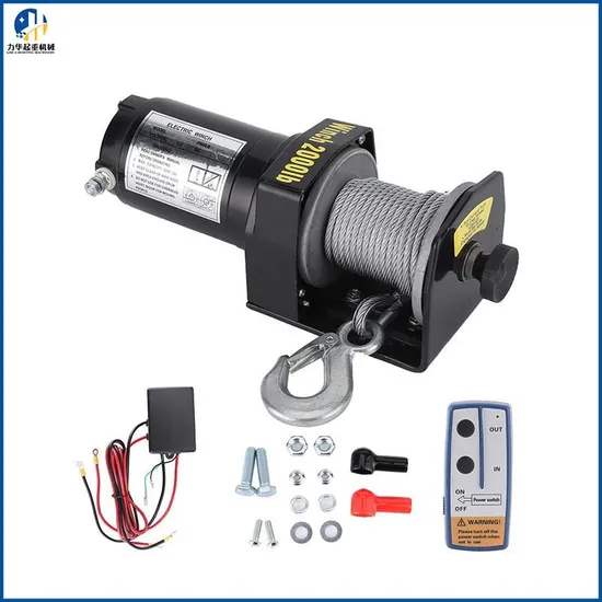 Professional Tool Lifting Elevators Equipment Lifting Crane Electric Wire Rope Winch