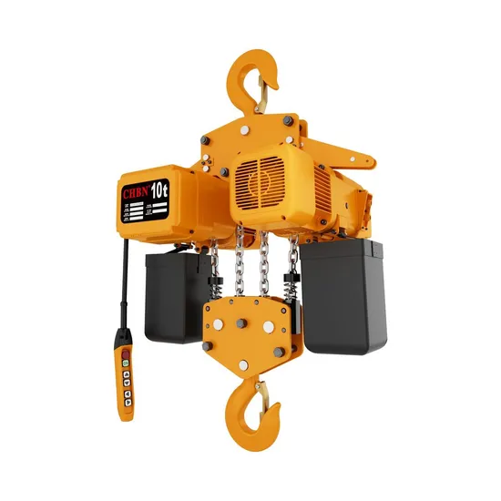 Easy to Maintain Bner 2-3 T Fixed Type Lift Electric Chain Hoist