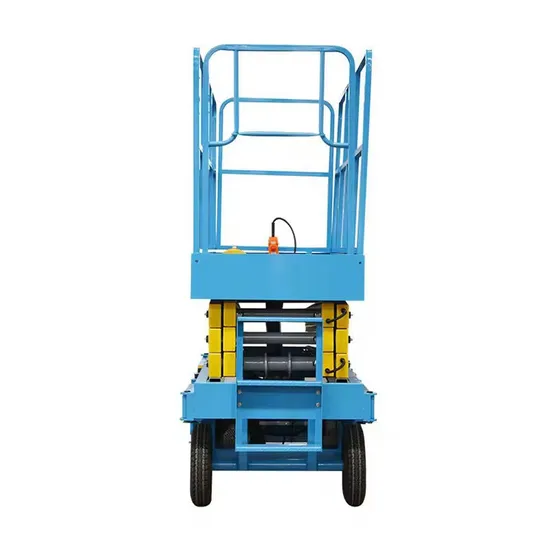 Electric Tracked Crawler Scissor Lift Platform Terrain Capability