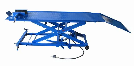 Practical Hydraulic System for Garage Durable Motorcycle Lift for Sale