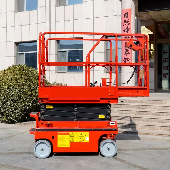 10m 12m 14m Boom Lifter Aerial Work Platform Electric Scissor Lift