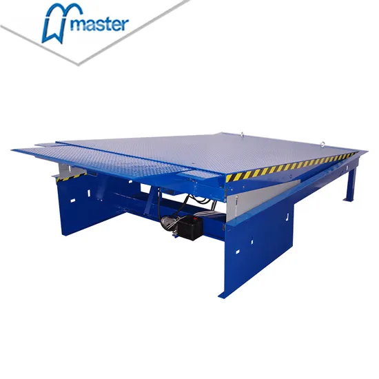 Telescopic Lip 1m Moving Range 2000mmx2500mm Double Cylinder Hydraulic Dock Leveler