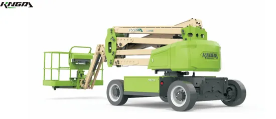 Used Chinese Factory Kingda Ab14en Equipment for Sale Lifter Hydraulic Articulating Boom Lift for Construction Lifts