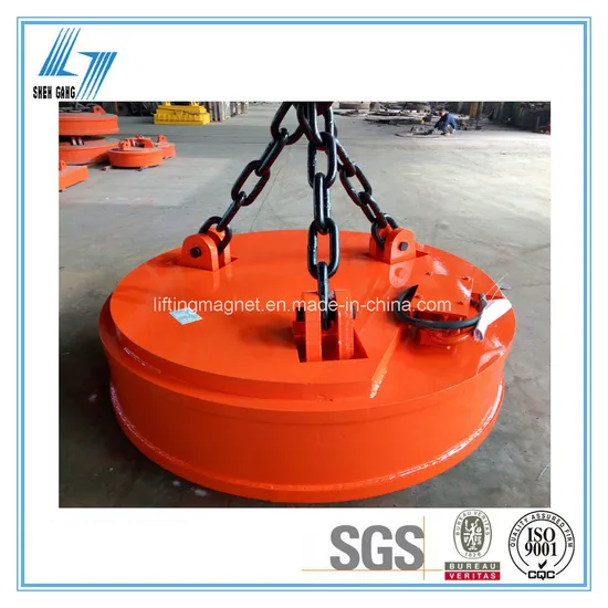 Dia-1800mm Circular Lifting Electro Magnet Suiting for 16t Crane