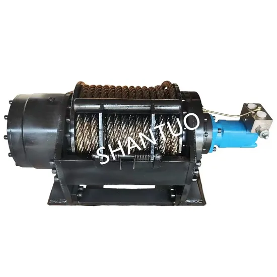 Heavy-Duty 20 Ton Hydraulic Winch for Trucks and Trailers