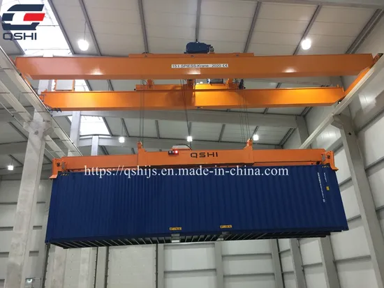 Qshi Full Automatic Telescopic Container Spreader with CE Certificate