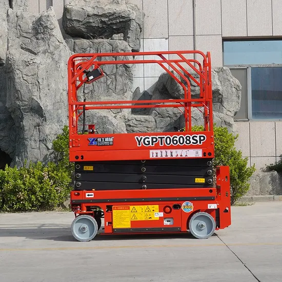 Hydraulic Super Thin Car Lift Scissor Car Lift with 3.5t-4t Tons Lifting Capacity