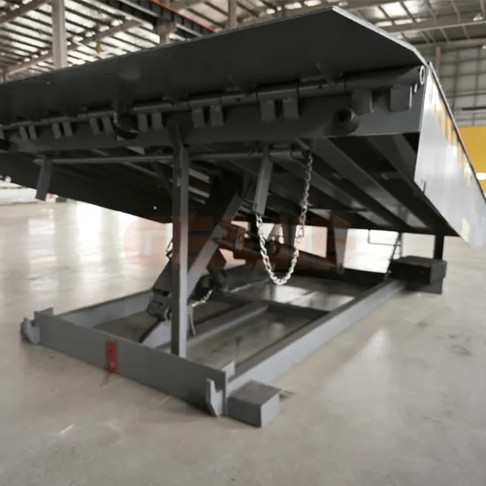 Automatic Loading Equipment Stationary Container Hydraulic Loading Dock Leveler