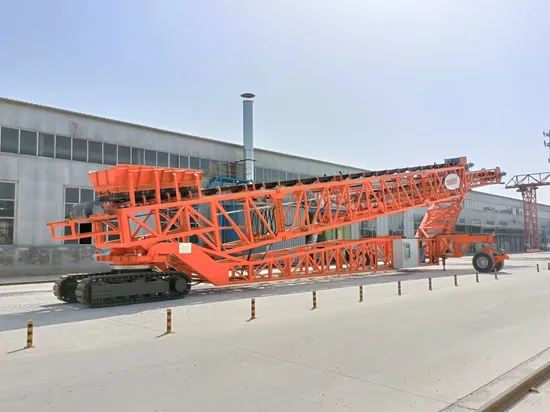 Tracked Type Telescopic Stacker Conveyor with 500-3000 Capacity on Sale