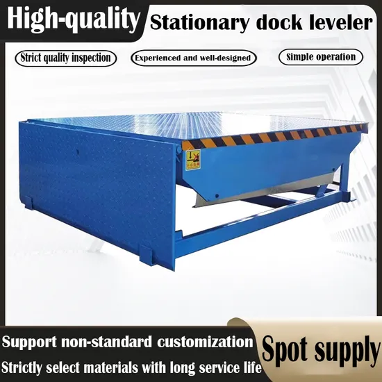 Innovative Pit-Mounted Dock Ramp Warehouse Loading Dock Leveller for Factory Supplier Dock Leveler