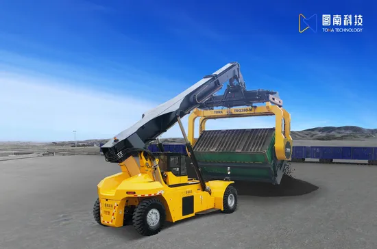 Heavy Duty Port Machinery Container Handing Diesel 45 Tons Container Front Lift Forklift Used Stacker