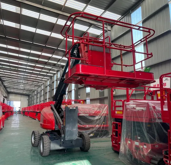 Self-Propelled Manlift Bucket Arm Lift