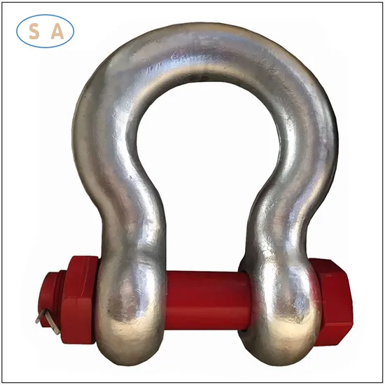 Hot Selling Drop Forged Carbon Steel G70/G80 Shackle for Chains Wirerope Lifting