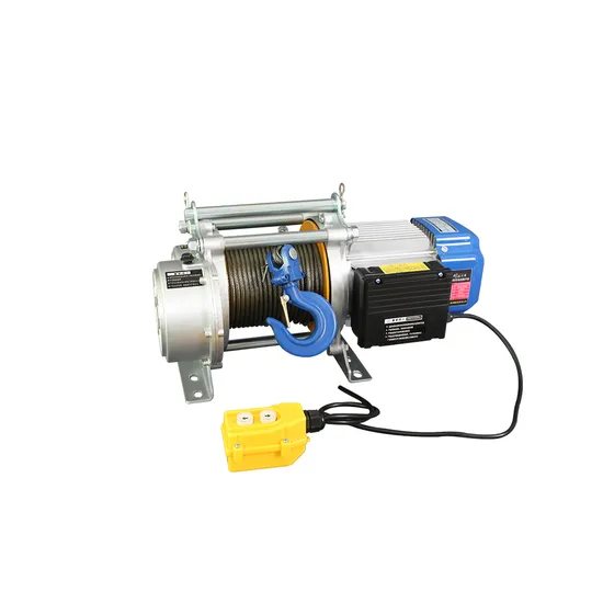 220V 300kg-600kg Aluminum Shell Elevator Electric Hoist Winch