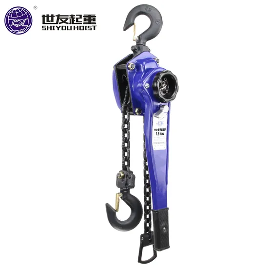 China Factory OEM Customized Manufacturer Supplier Lifting Pulley Block Chain Hoist Hand Lever Block