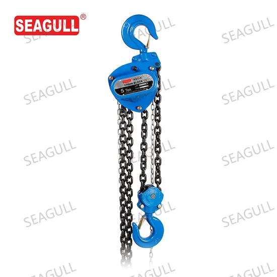 Heavy Lifting Hand Chain Hoist with High Torque Transmission System