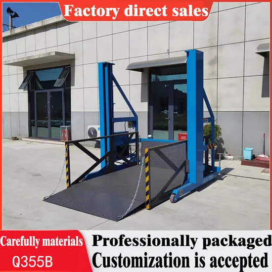 Ready Stock 2/3 Ton Electric Hydraulic Lift Container Unloading Platform