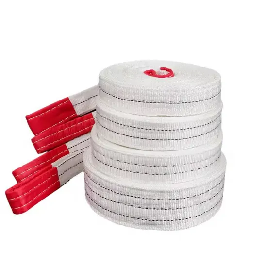 Competitive Price Polyester Flat Lifting Webbing Sling with Double Eye