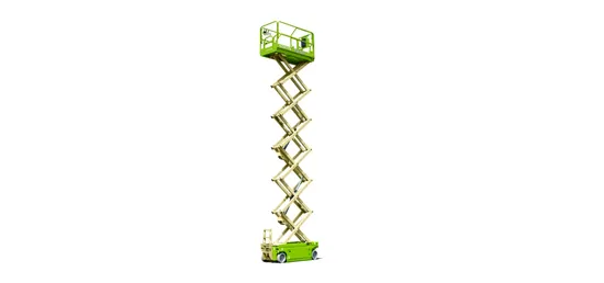 12m Used Small Electric Mobile Hydraulic Scissor Lift Platform for Sale
