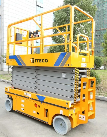 Titeco 6m 8m 10m 12m 14m Gtjz Construction Hydraulic Lifter Mini Manlift Self-Propelled Cherry Picker Scissor Lift with Electric Control