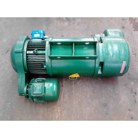 5 Ton CD Single-Speed Electric Wire Rope Hoist Factory Workshop