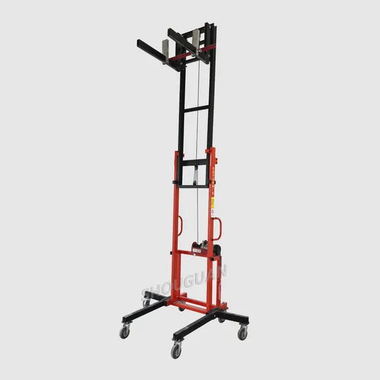 Portable Small Loading Lift Electric Truck Mounted Forklift Warehouse Load Elevator