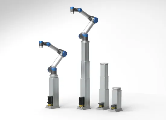 Warehouse Crane Geming 1 Working Platform Vertical Lifting Columns, with CE