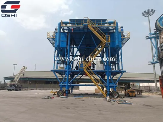 Qshi Port Used Mobile Eco-Hopper for Bulk Cargo