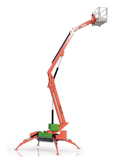 Active Demand Telescopic Boom Lift Cost-Effective Aerial Work Platform Electric Vertical Man Lift