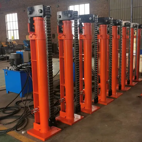 Oil Storage Tank Lifting System Hydraulic System for Tank Building Oil Chain Type Tank Jacking System