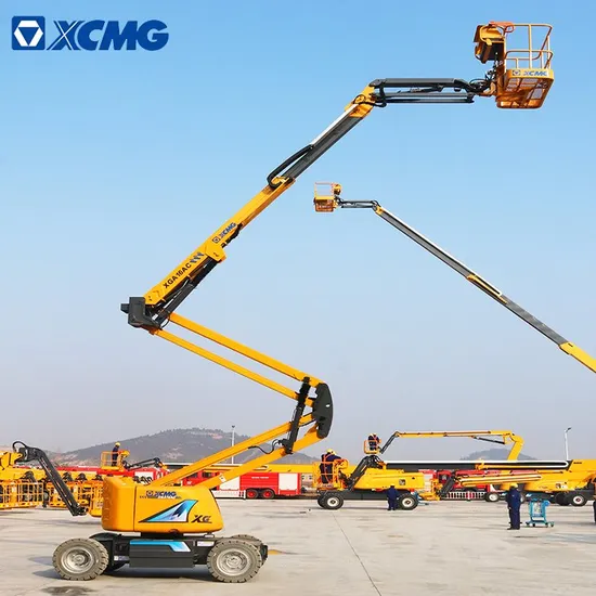 XCMG Folding Arm Working Platform Xga16AC China 16m Used Towable Boom Lift Platform for Sale