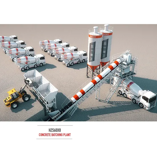 25/35/50/60/75/90/120/180 M3/H Mobile Chemical Ready-Mix Plantation Equipment Stationary Construction Concrete Cement Asphalt Mixer Batch Batching Mixing Plant