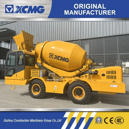 XCMG Slm4000I 4m3 Automatic Self Loading Mobile Concrete Mixer Machine